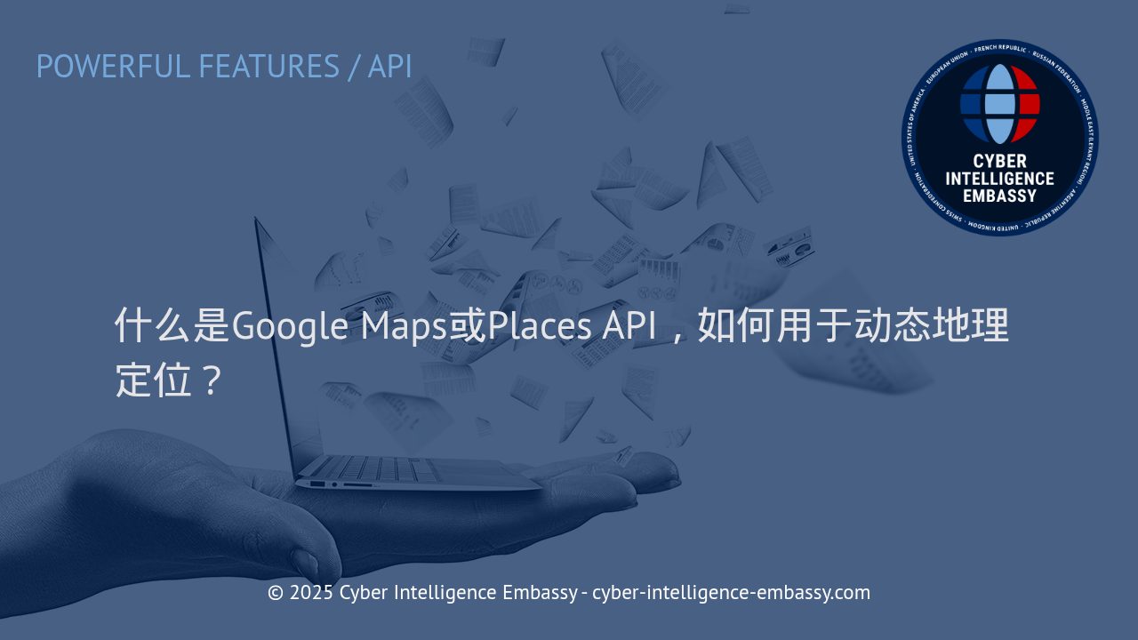 深入了解Google Maps与Places API：动态地理定位的创新应用