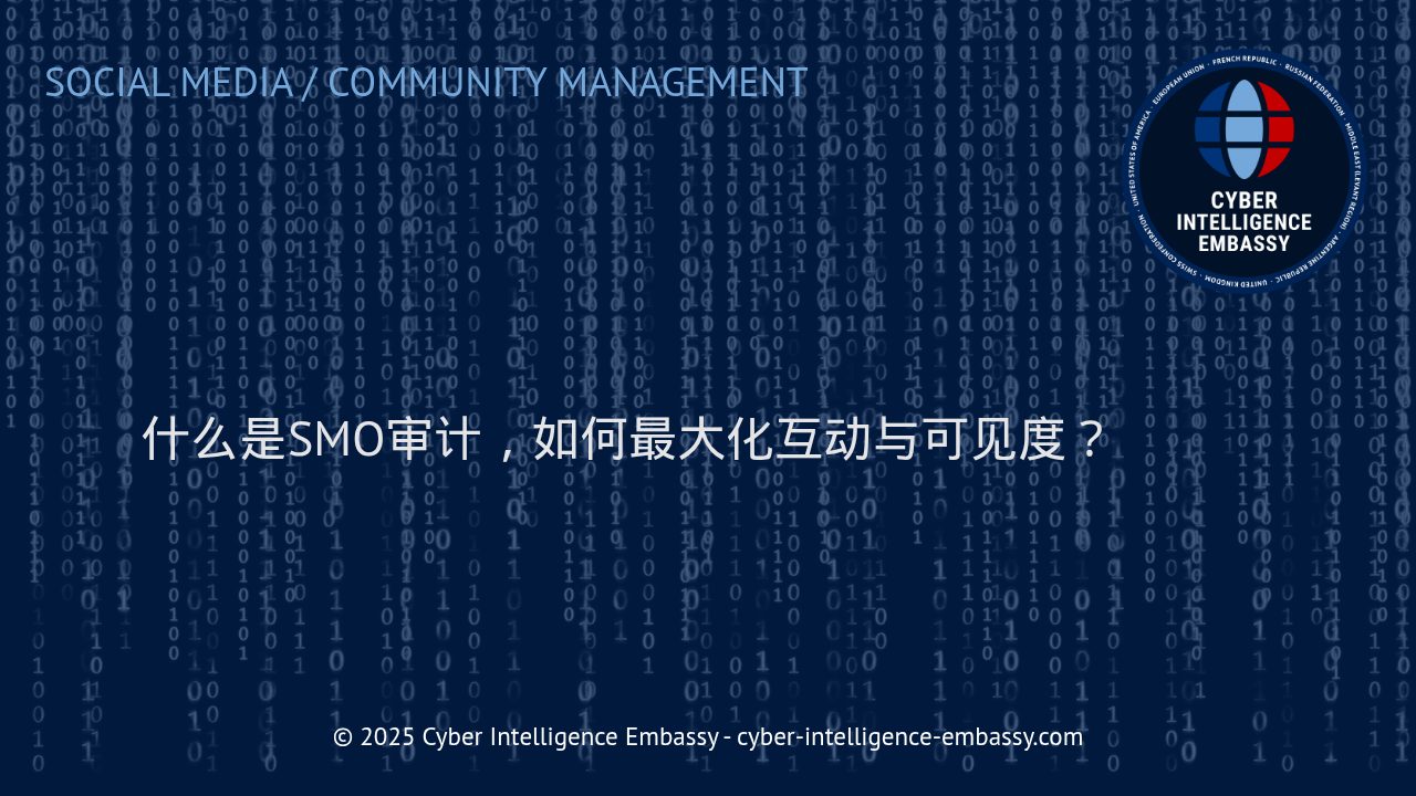 深入解析SMO审计：优化社交媒体互动与可见度的关键策略