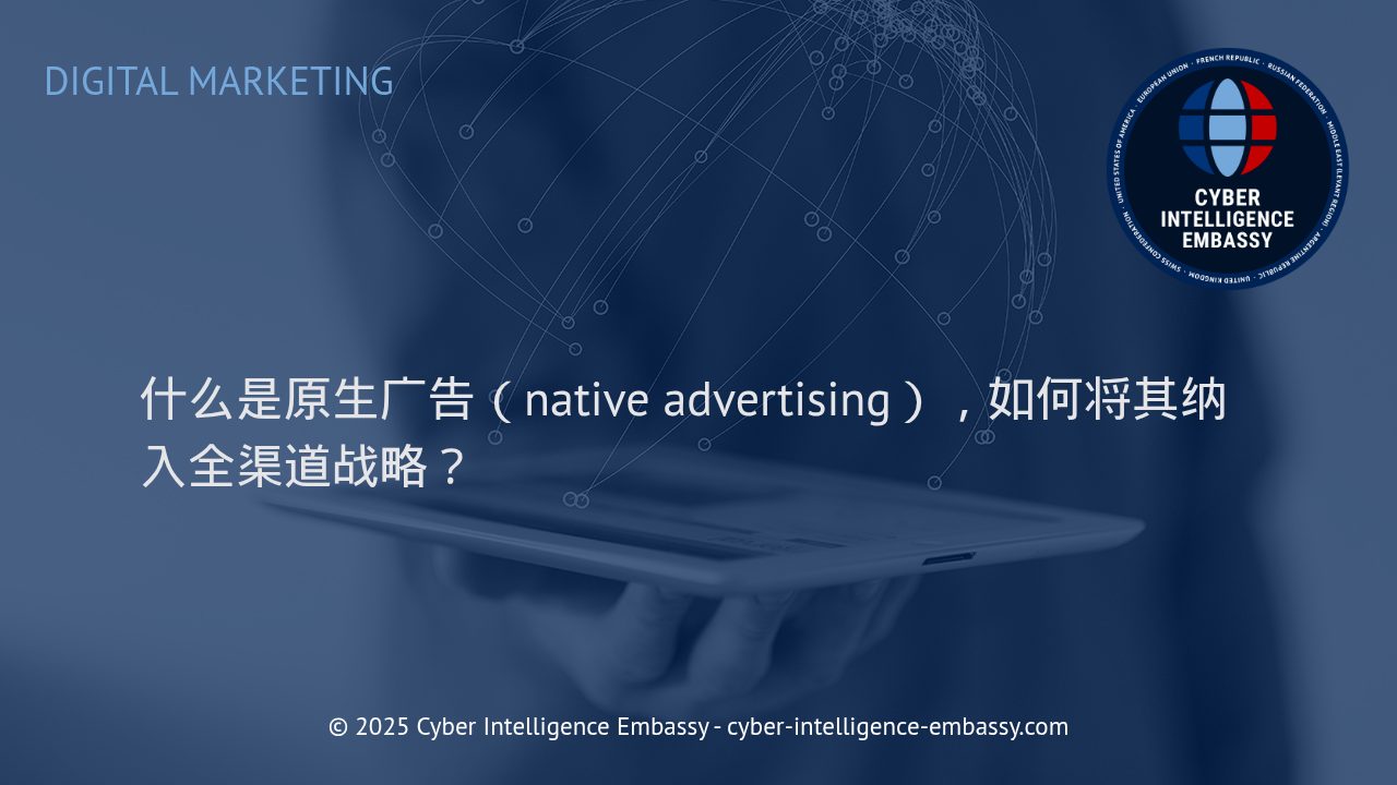 原生广告的崛起：全渠道战略中的无缝融合之道
