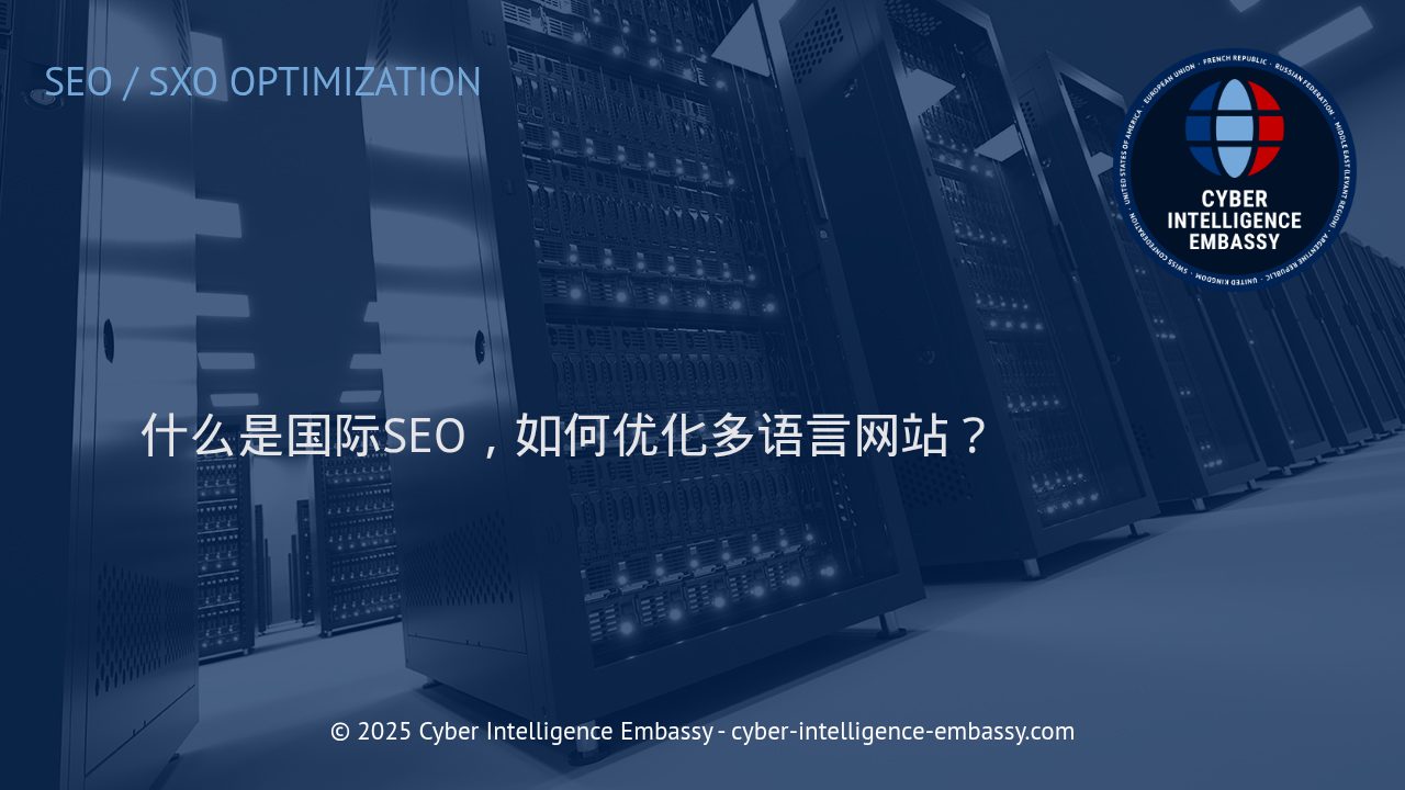 掌握国际SEO策略：轻松优化多语言网站，拓展全球市场