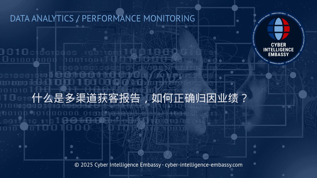多渠道获客数据报告详解：科学归因业绩，驱动精准营销