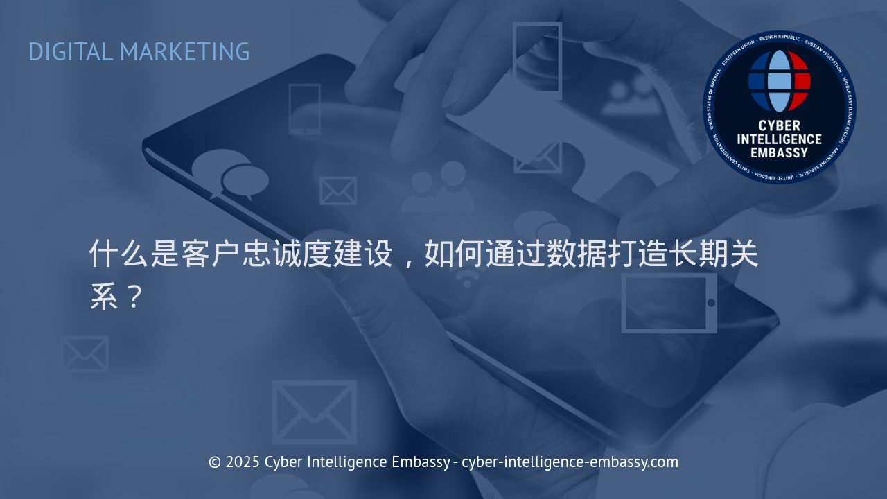 以数据赋能：打造高价值客户忠诚度的实用路径