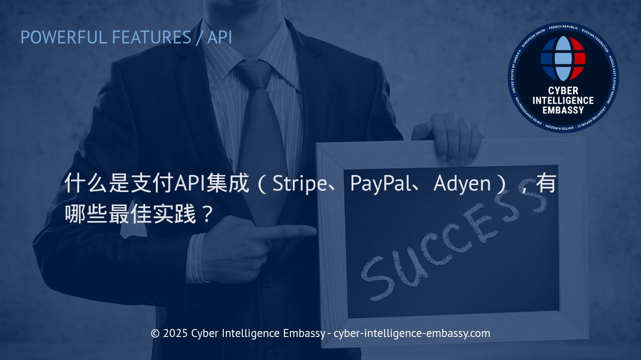 企业实现安全高效的支付API集成：以Stripe、PayPal和Adyen为例