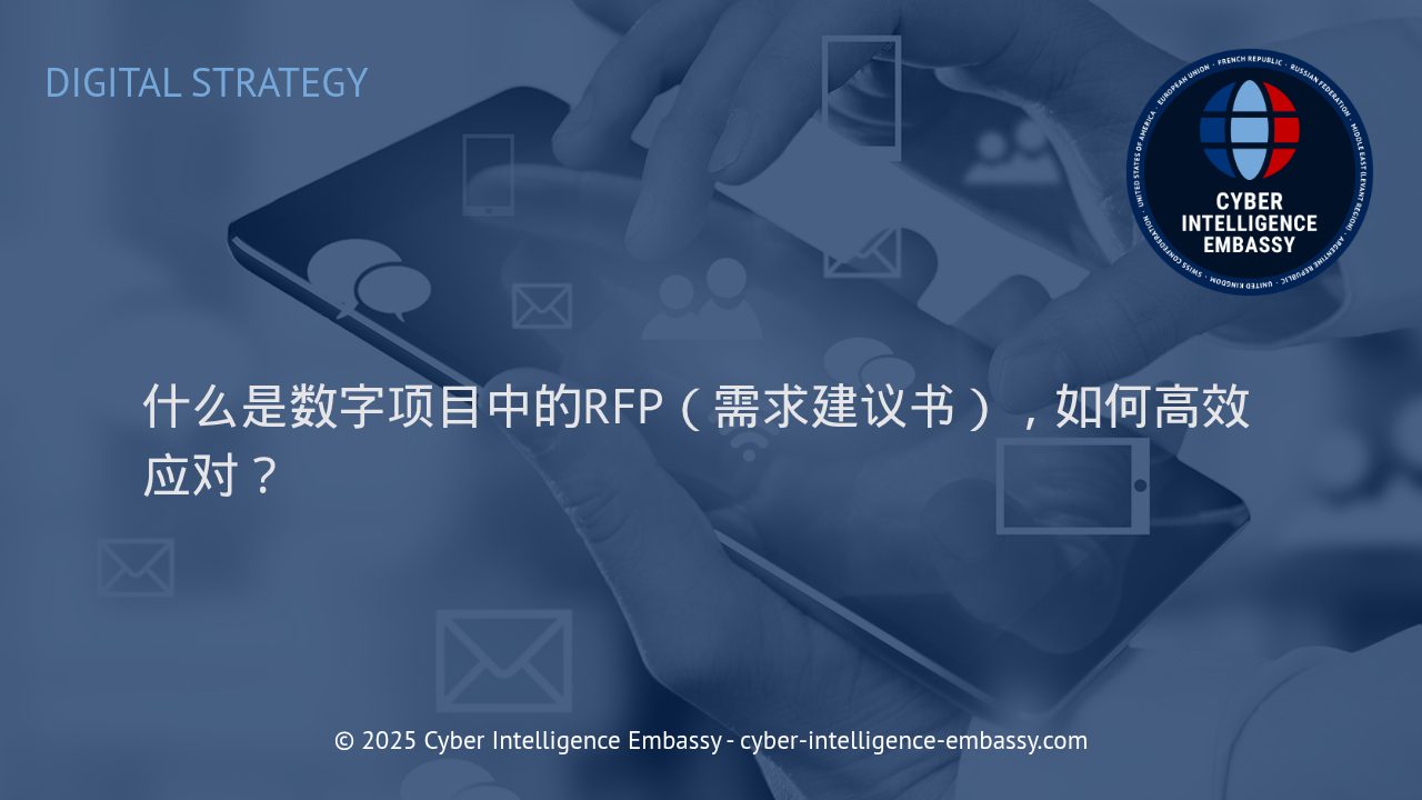 数字化项目中的RFP：全面解读与高效应对策略