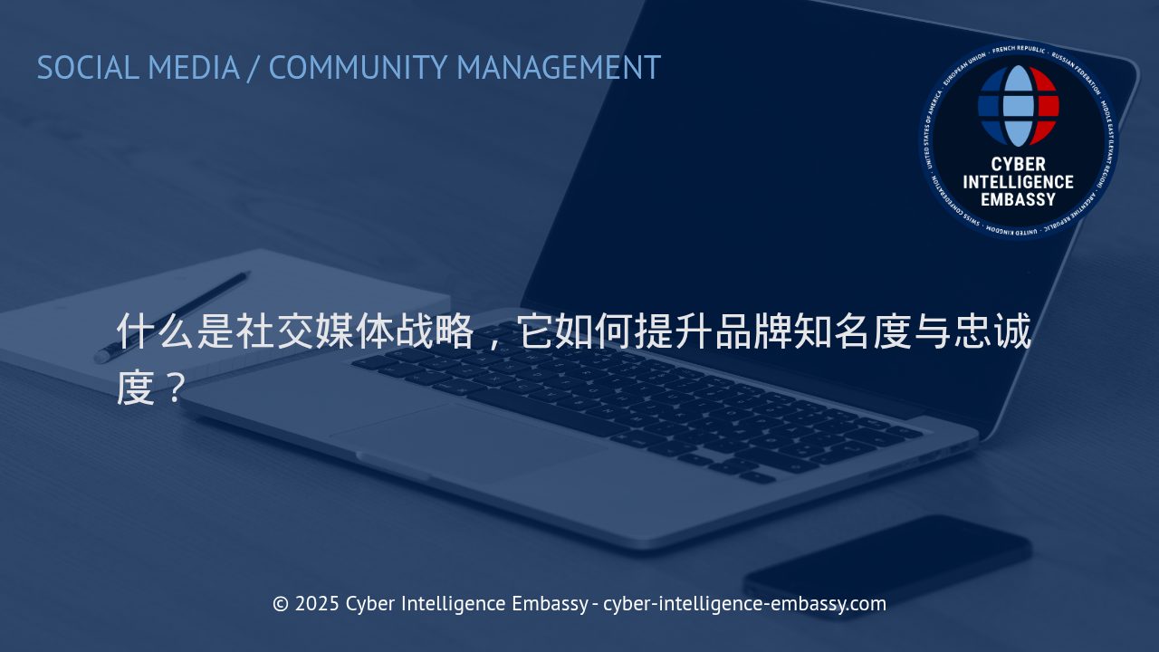 社交媒体战略：打造企业品牌影响力与用户忠诚度的关键引擎