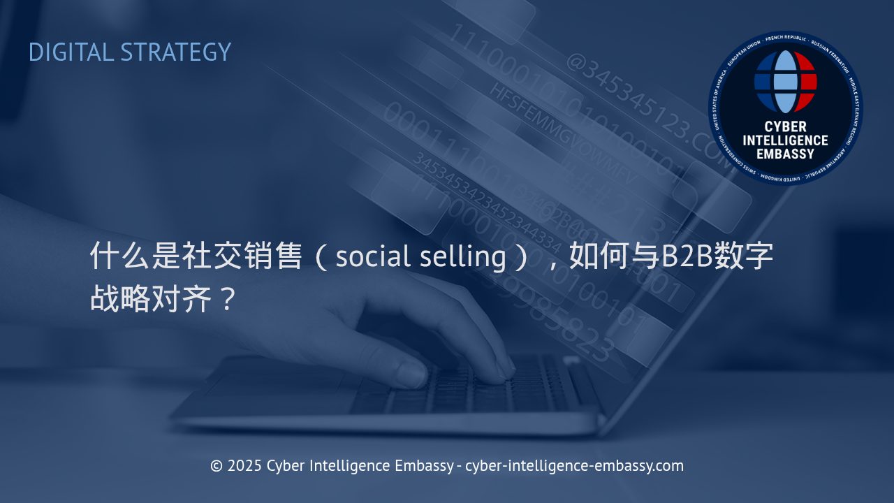 社交销售新纪元：助力B2B企业数字战略成功的关键