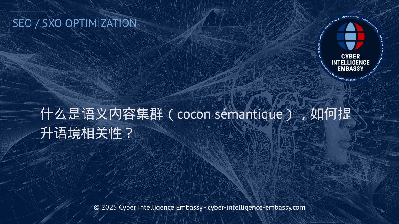 深度解析语义内容集群：构建高相关性的数字内容生态