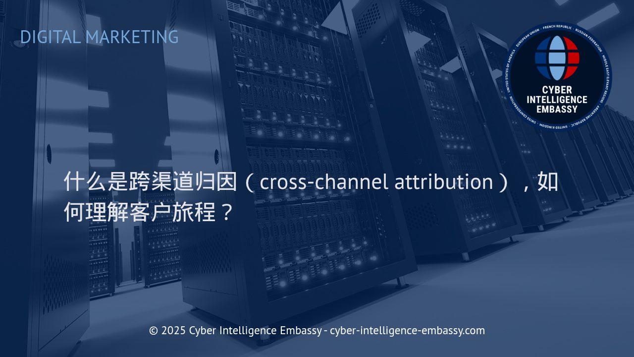 深度解析跨渠道归因：洞察客户全旅程，驱动精准营销