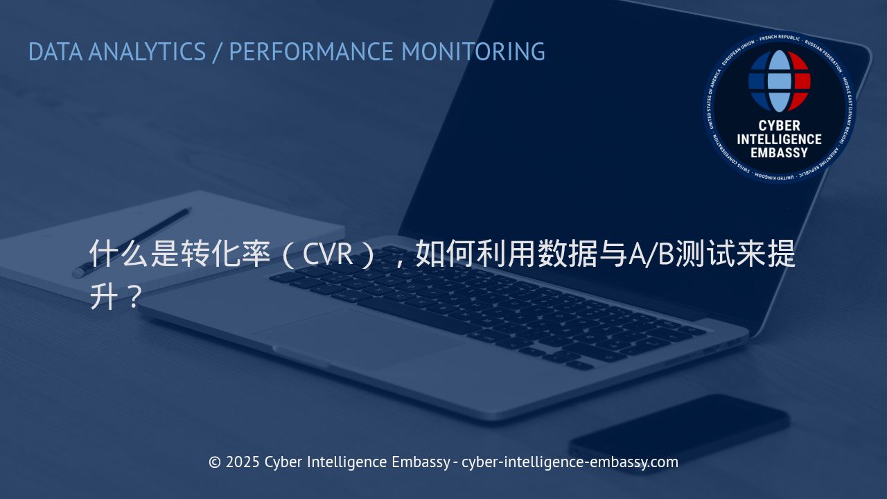 数据驱动增长：全面提升转化率（CVR）的方法与实践