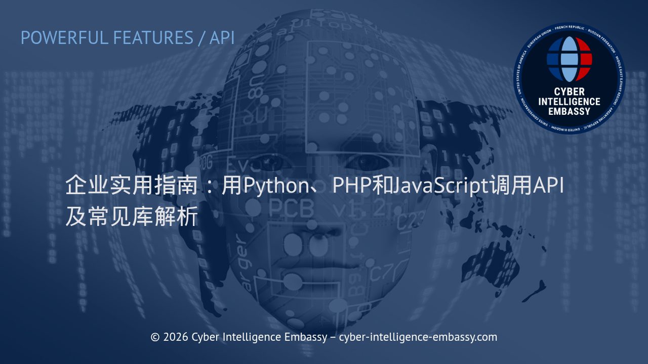 企业实用指南：用Python、PHP和JavaScript调用API及常见库解析