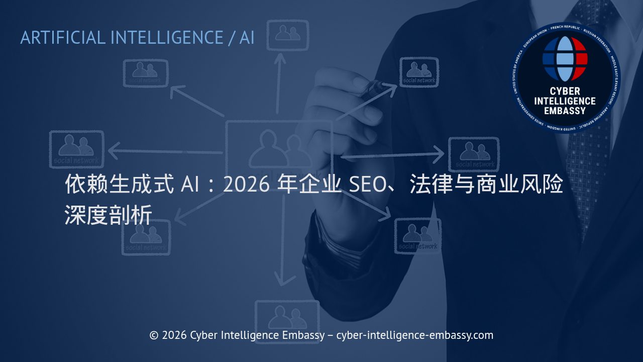 依赖生成式 AI：2026 年企业 SEO、法律与商业风险深度剖析