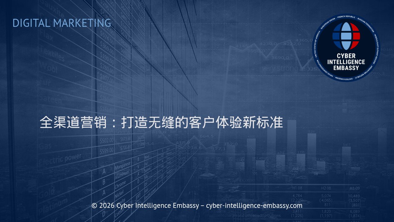 全渠道营销：打造无缝的客户体验新标准