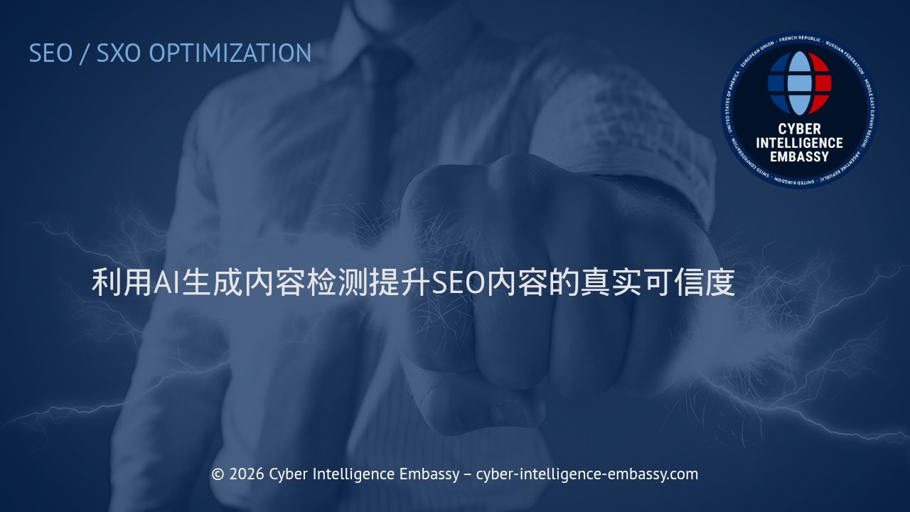 利用AI生成内容检测提升SEO内容的真实可信度