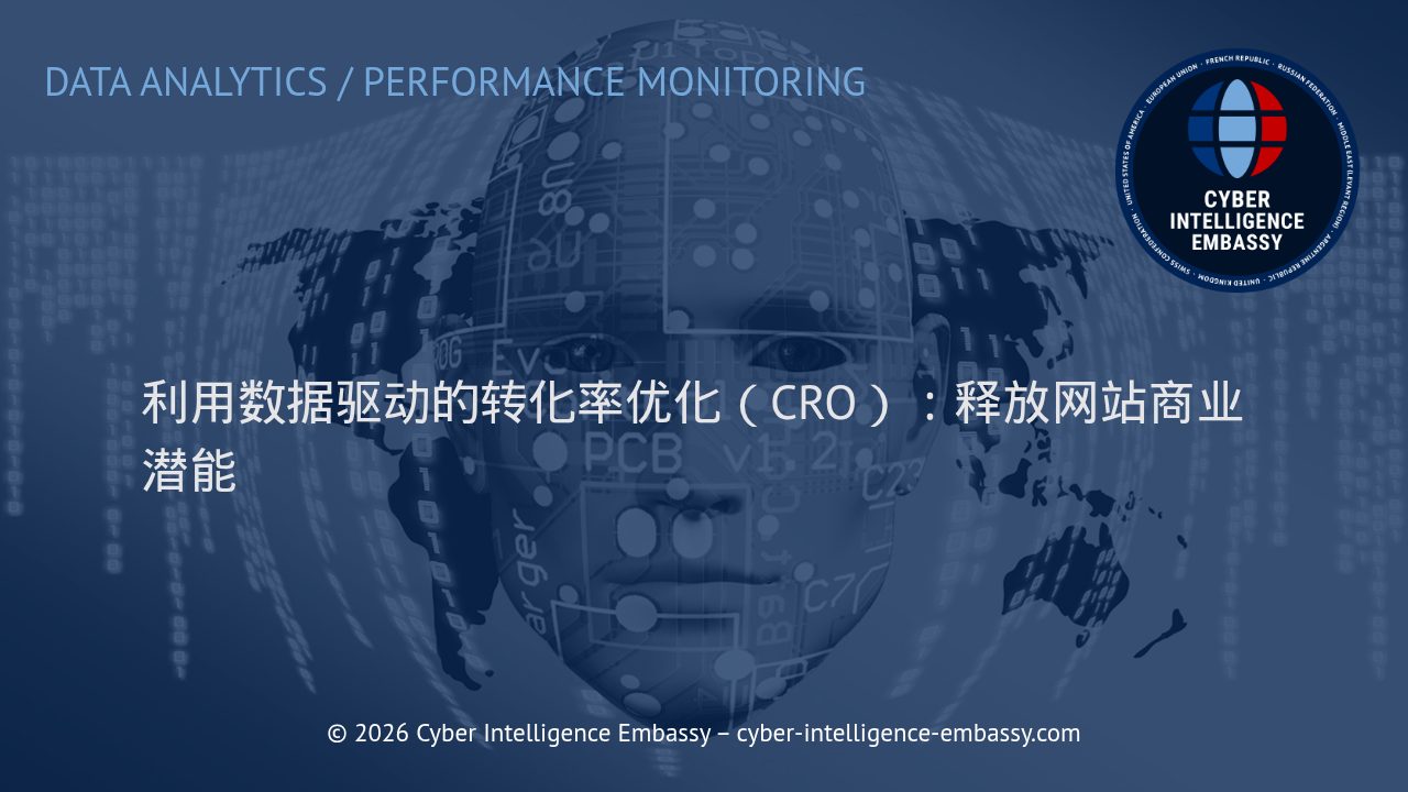 利用数据驱动的转化率优化（CRO）：释放网站商业潜能