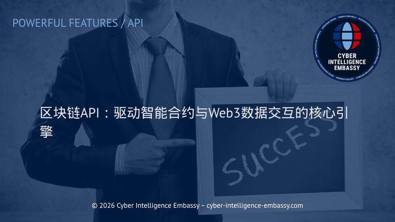区块链API：驱动智能合约与Web3数据交互的核心引擎