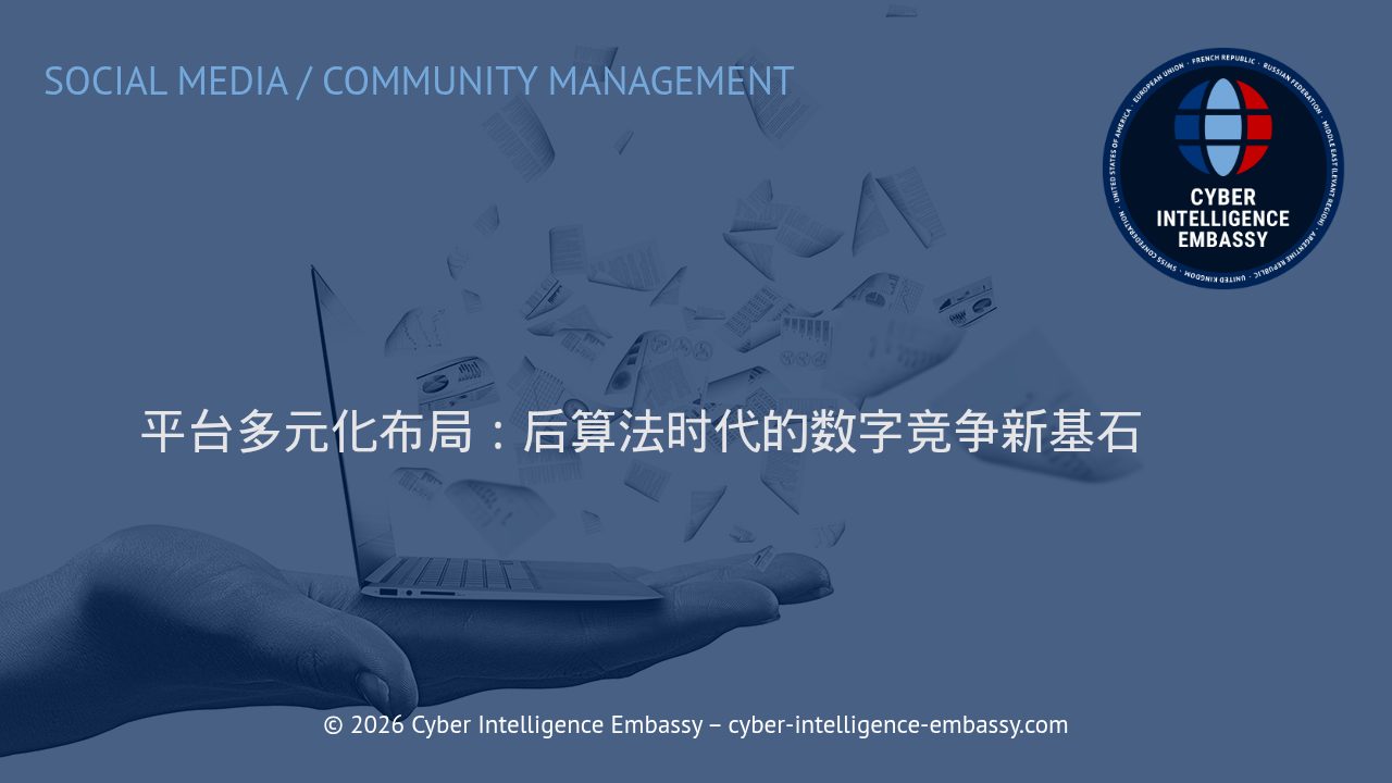 平台多元化布局：后算法时代的数字竞争新基石