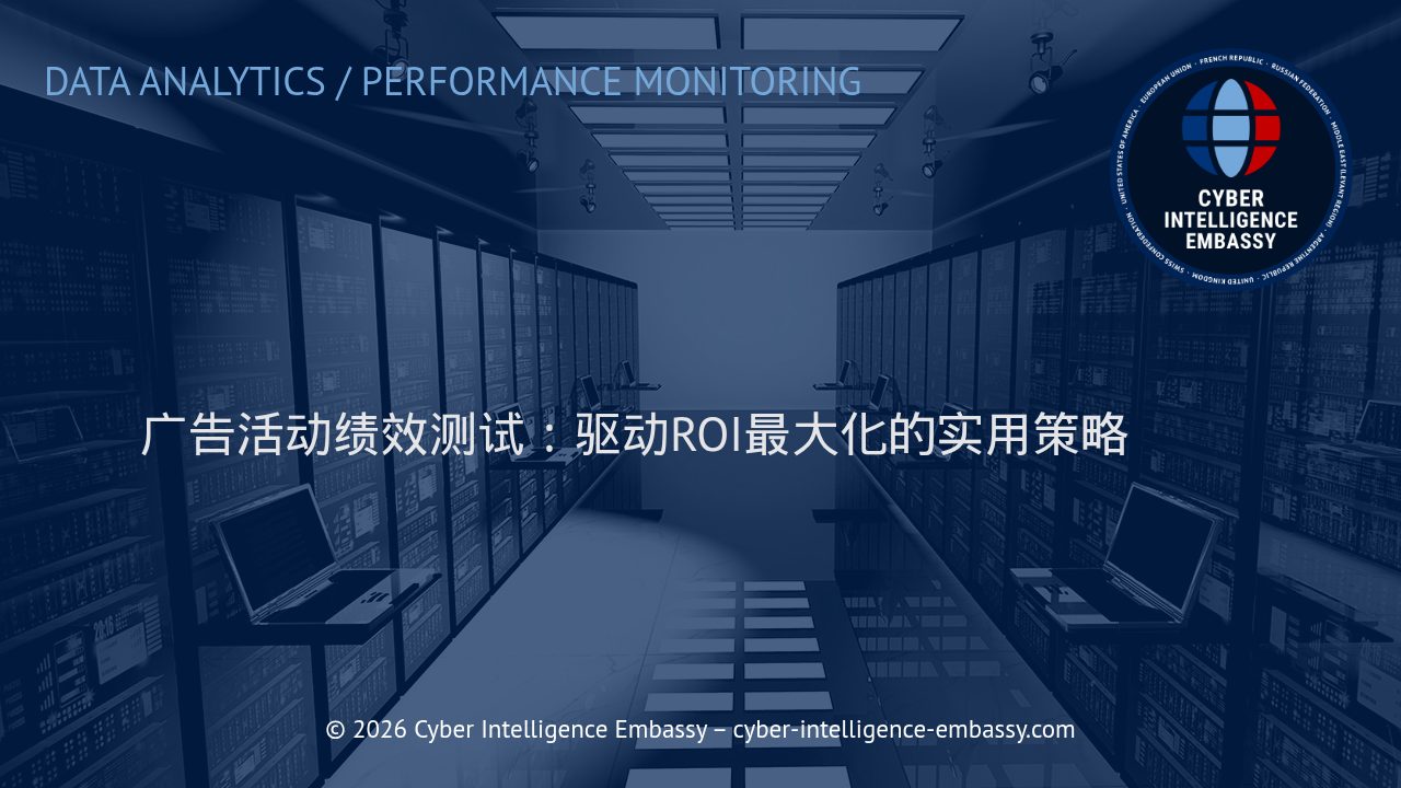 广告活动绩效测试：驱动ROI最大化的实用策略