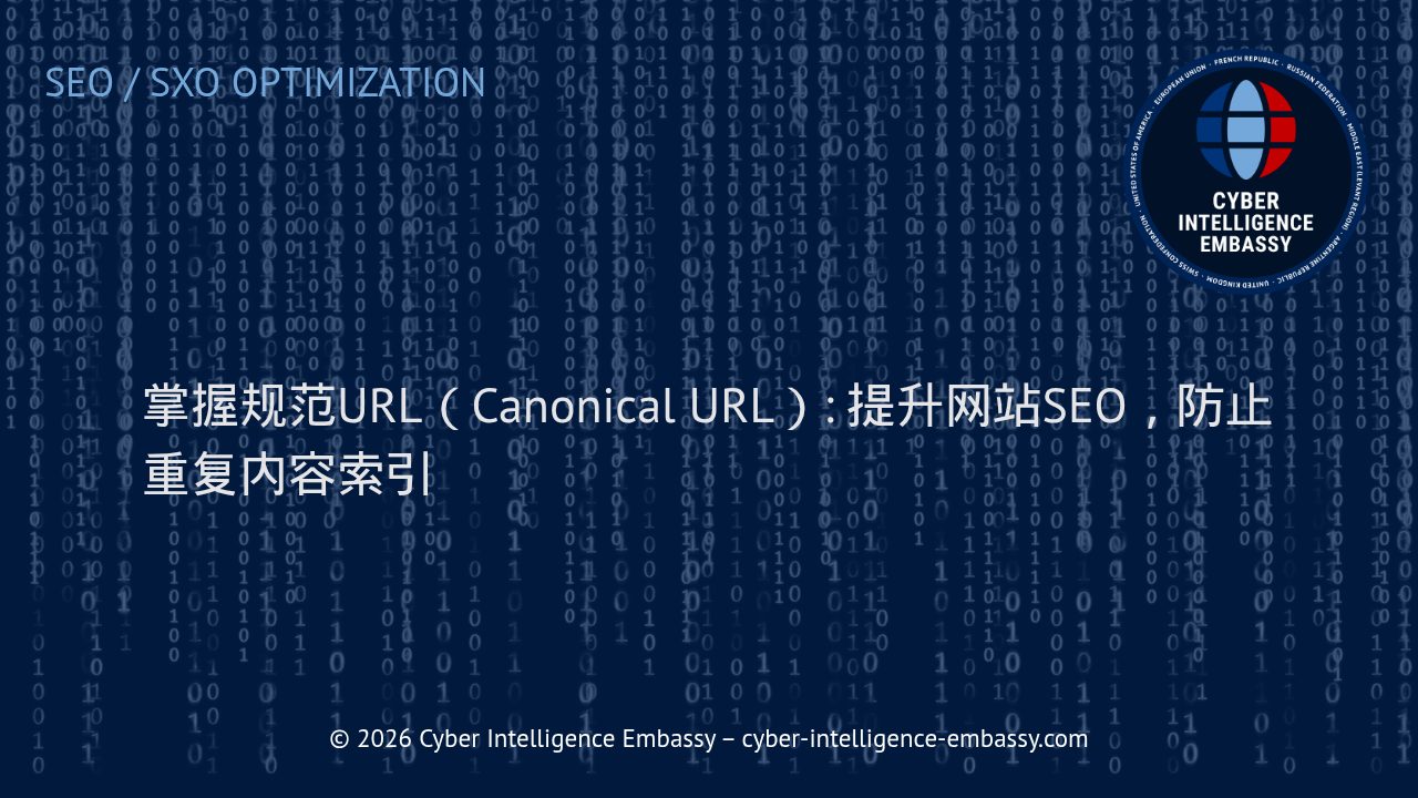 掌握规范URL（Canonical URL）: 提升网站SEO，防止重复内容索引