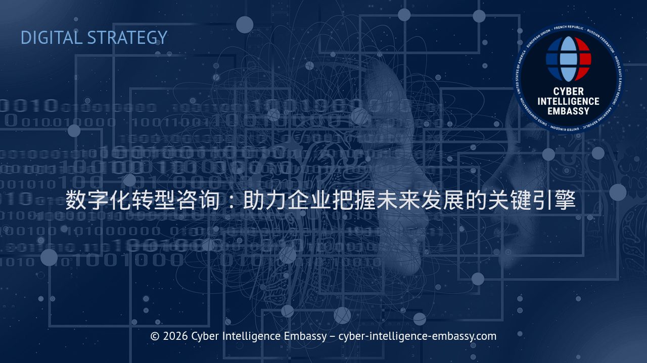 数字化转型咨询：助力企业把握未来发展的关键引擎