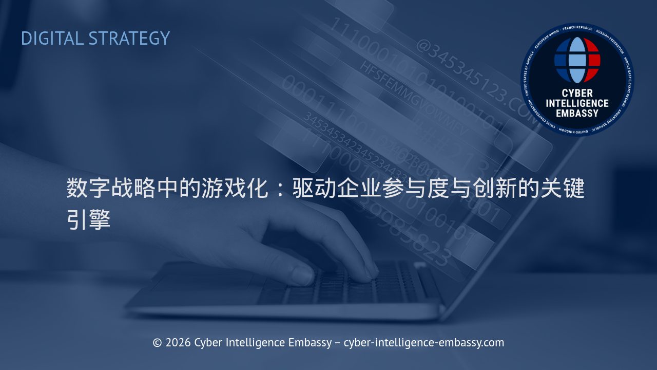 数字战略中的游戏化：驱动企业参与度与创新的关键引擎