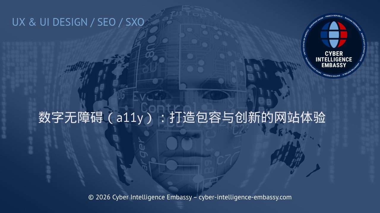 数字无障碍（a11y）：打造包容与创新的网站体验