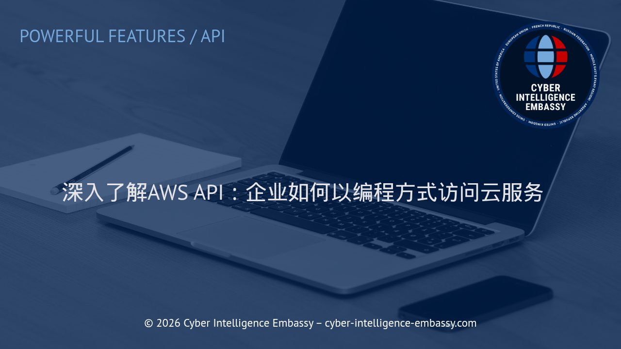 深入了解AWS API：企业如何以编程方式访问云服务