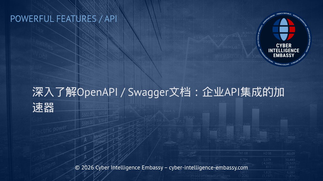 深入了解OpenAPI / Swagger文档：企业API集成的加速器