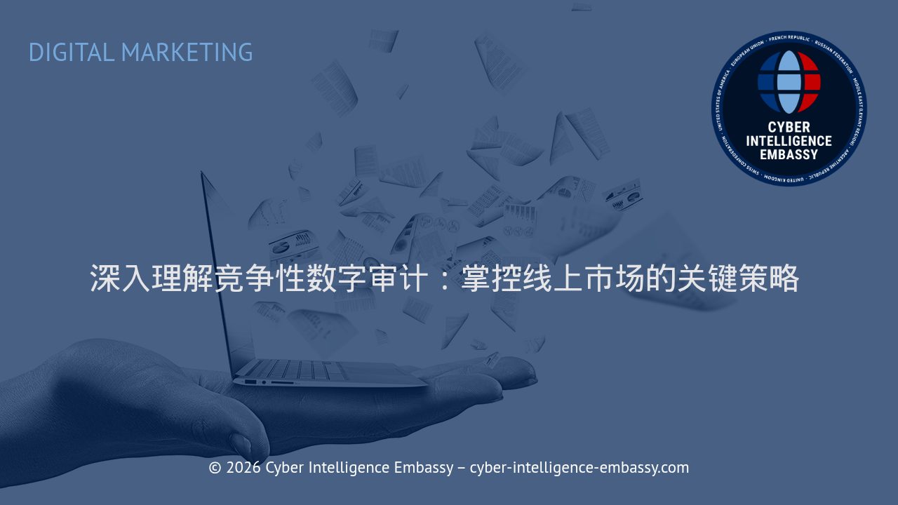 深入理解竞争性数字审计：掌控线上市场的关键策略