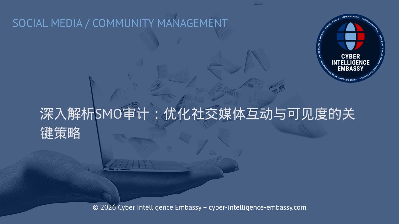 深入解析SMO审计：优化社交媒体互动与可见度的关键策略