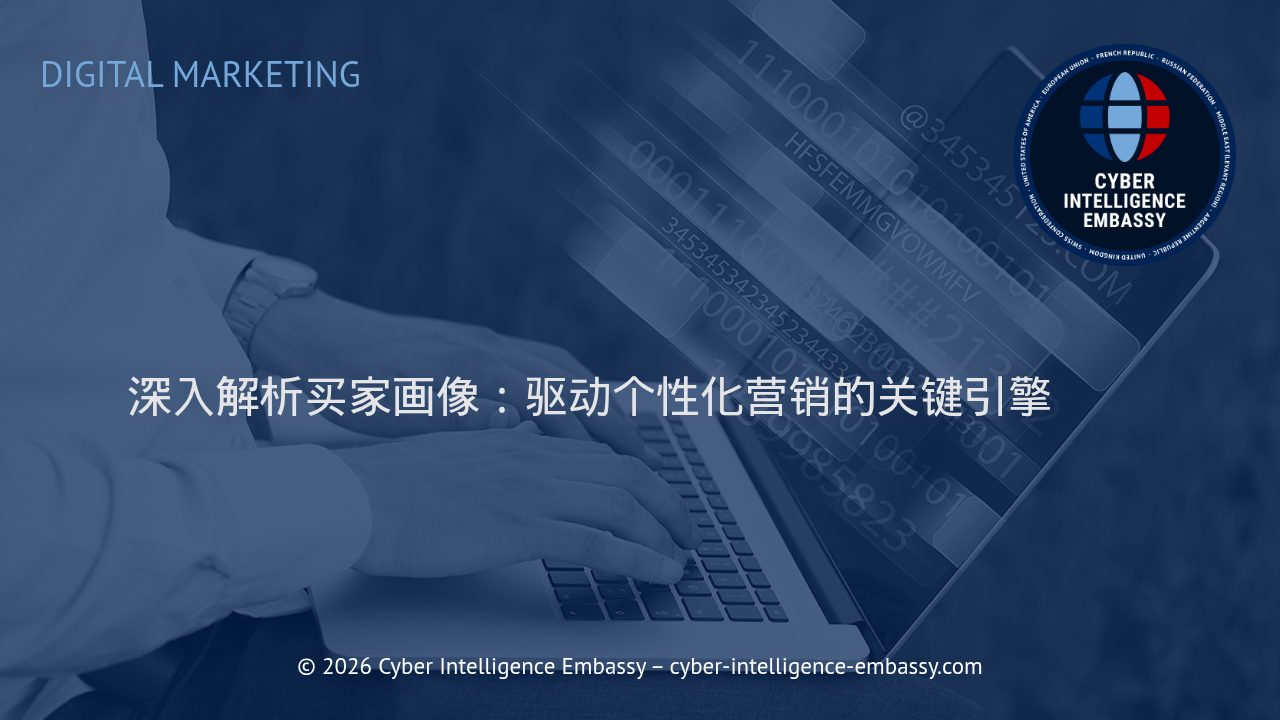 深入解析买家画像：驱动个性化营销的关键引擎