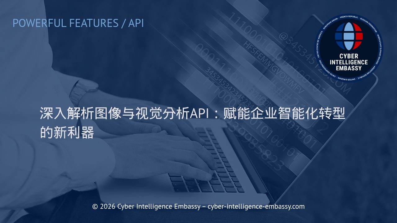 深入解析图像与视觉分析API：赋能企业智能化转型的新利器