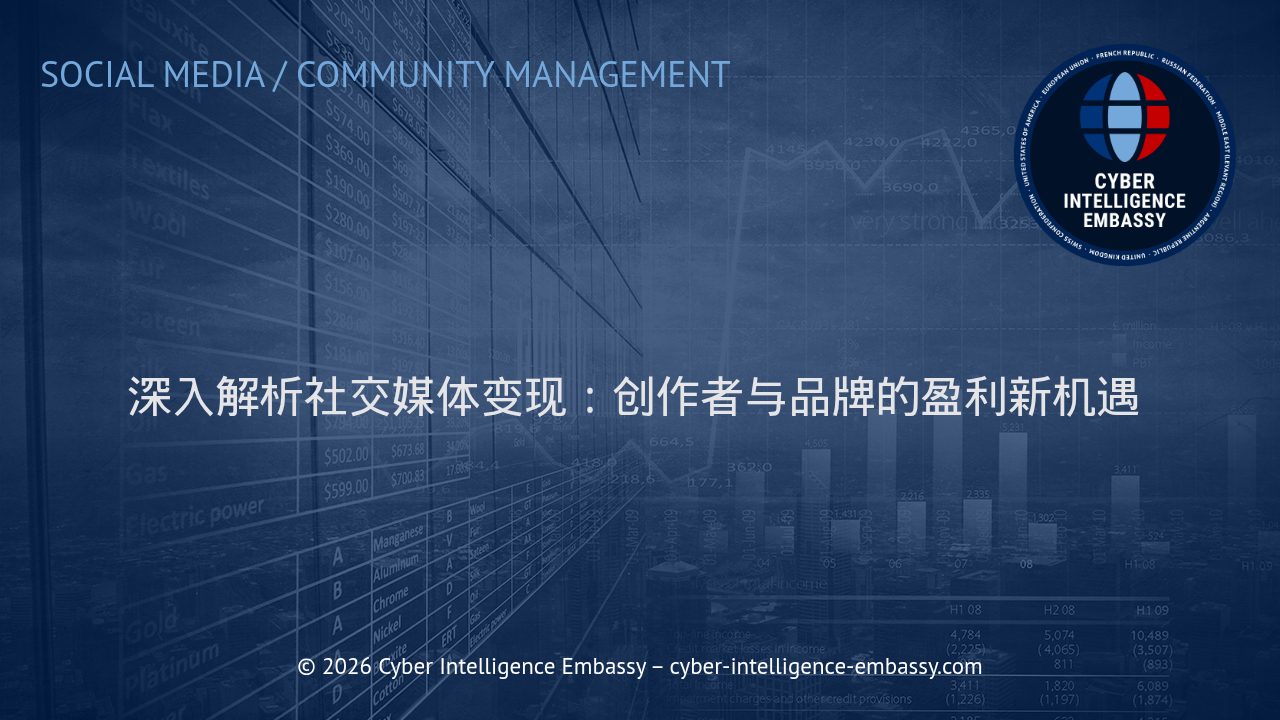 深入解析社交媒体变现：创作者与品牌的盈利新机遇
