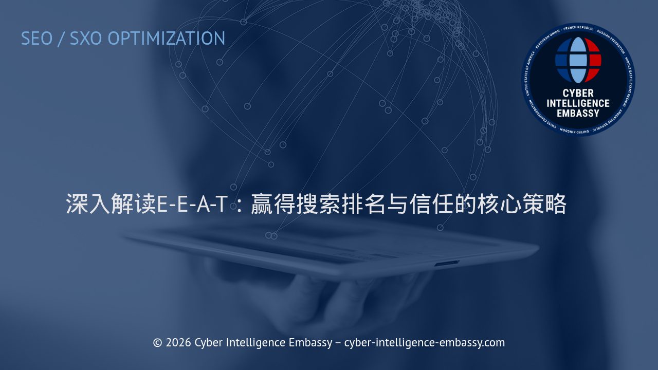 深入解读E-E-A-T：赢得搜索排名与信任的核心策略