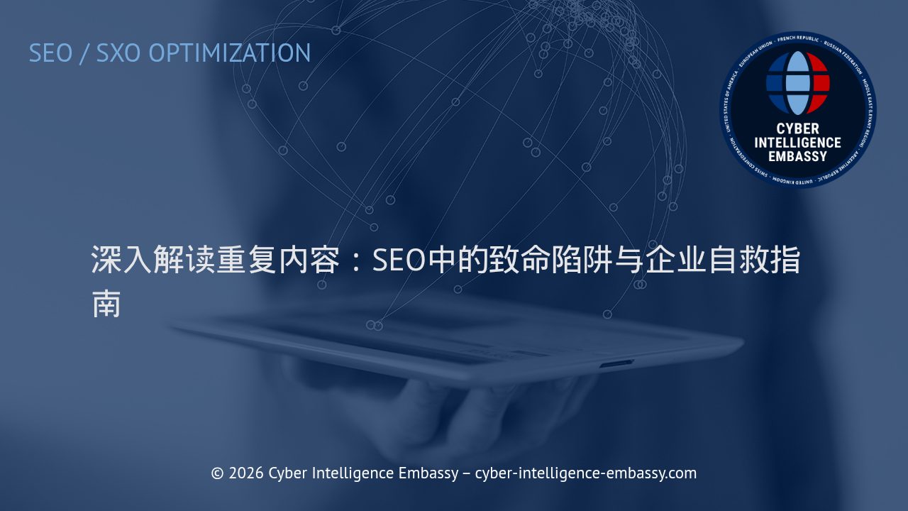 深入解读重复内容：SEO中的致命陷阱与企业自救指南