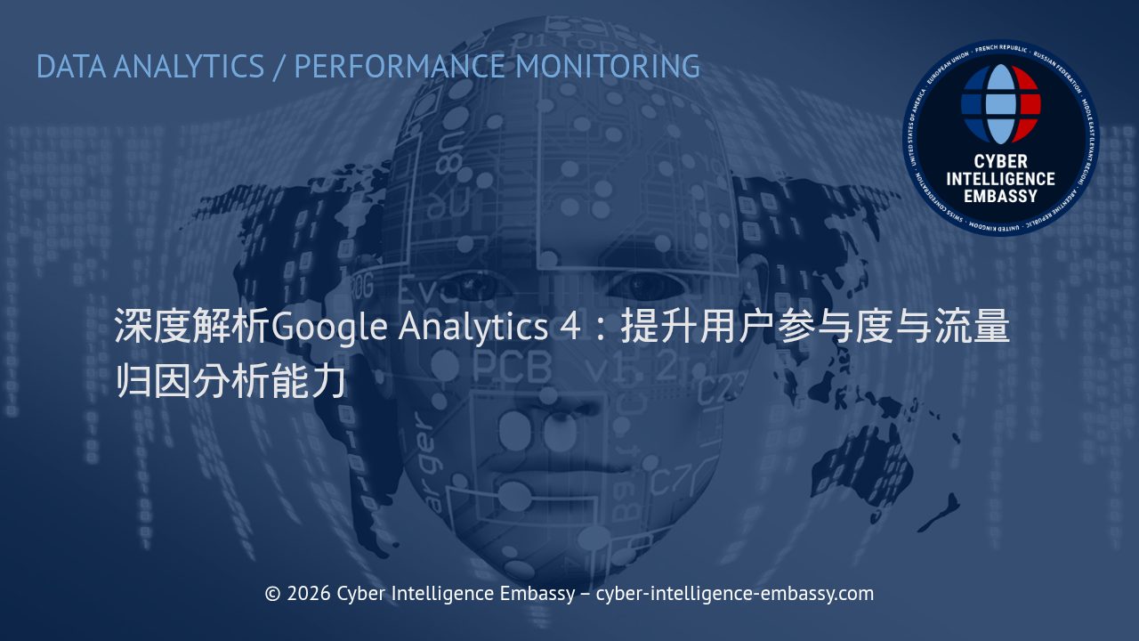 深度解析Google Analytics 4：提升用户参与度与流量归因分析能力