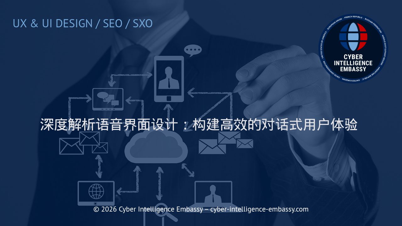 深度解析语音界面设计：构建高效的对话式用户体验