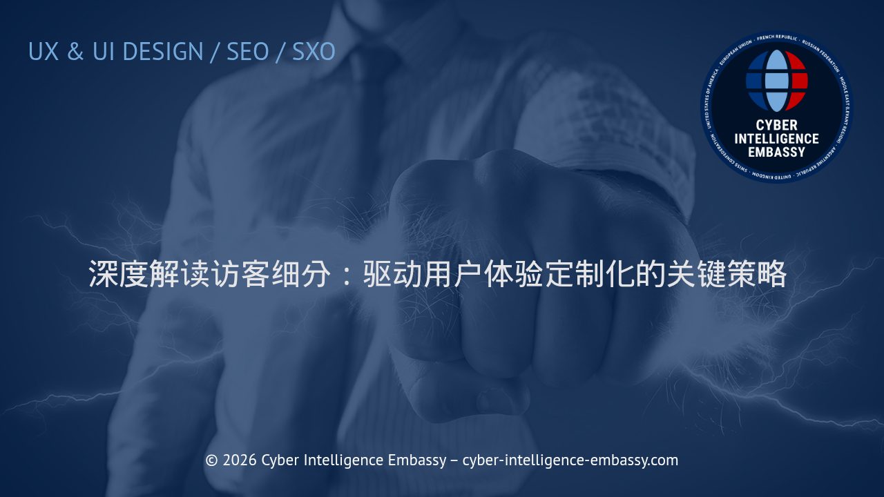 深度解读访客细分：驱动用户体验定制化的关键策略