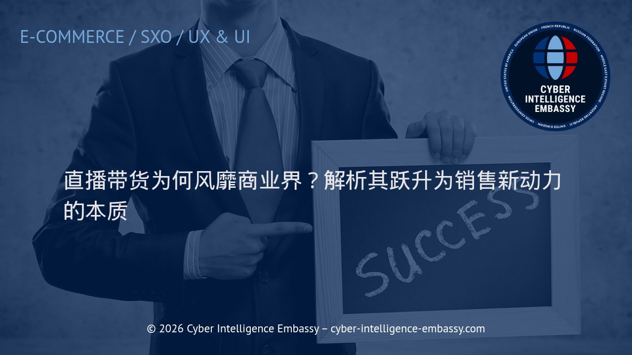 直播带货为何风靡商业界？解析其跃升为销售新动力的本质