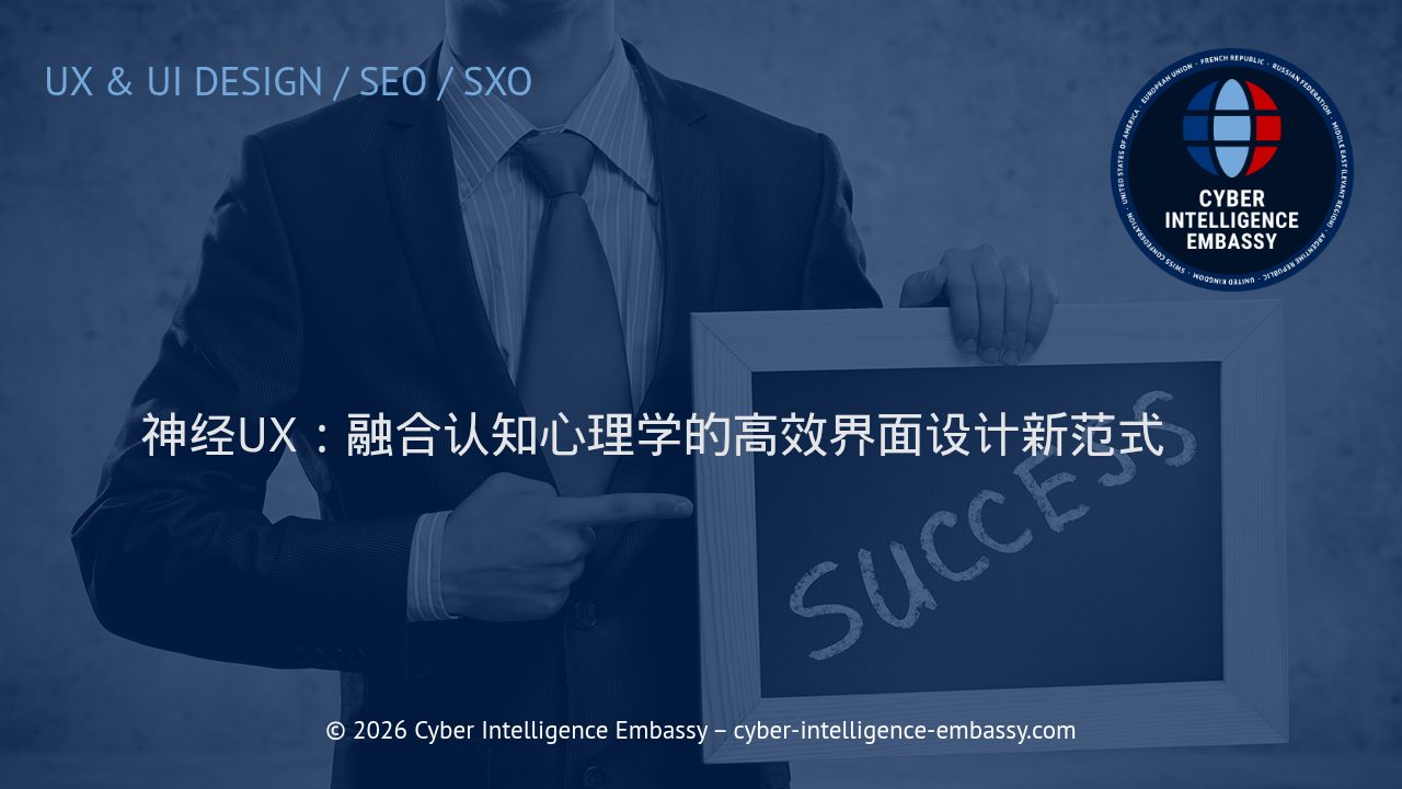 神经UX：融合认知心理学的高效界面设计新范式