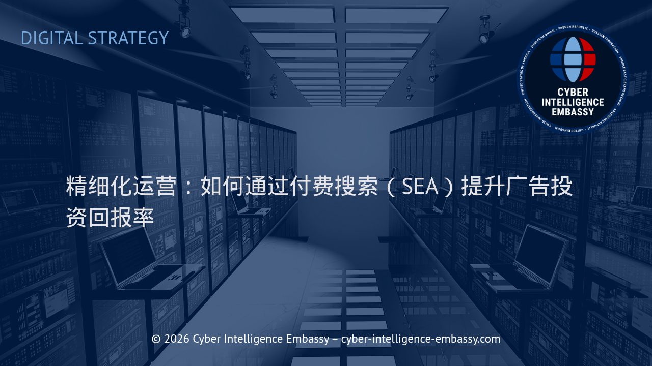 精细化运营：如何通过付费搜索（SEA）提升广告投资回报率