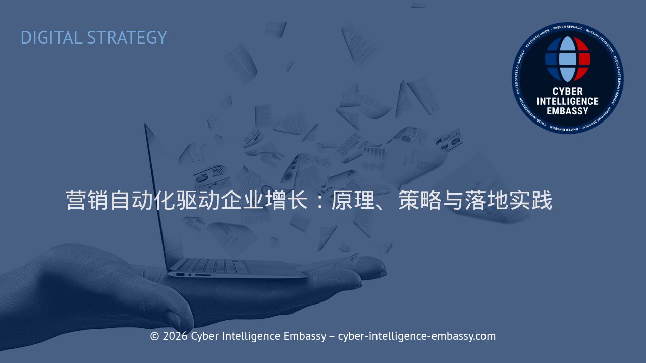 营销自动化驱动企业增长：原理、策略与落地实践