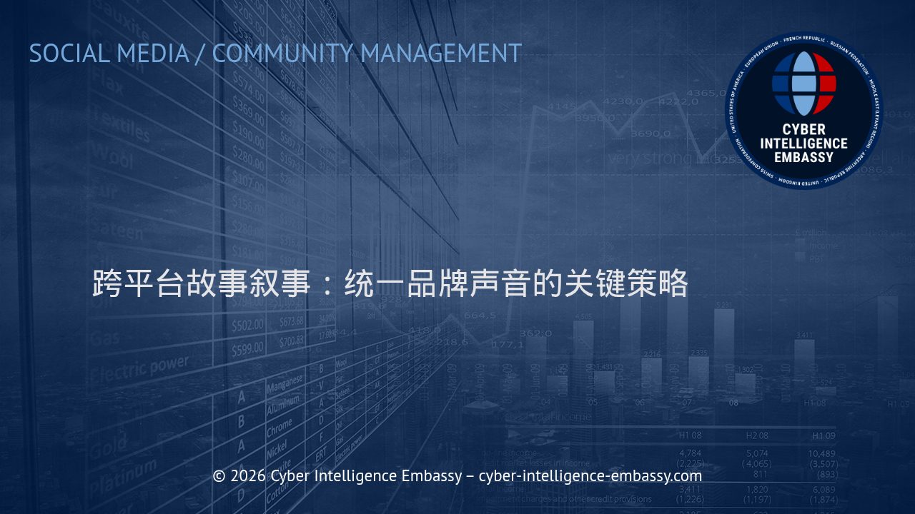 跨平台故事叙事：统一品牌声音的关键策略