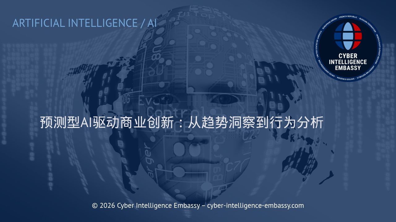 预测型AI驱动商业创新：从趋势洞察到行为分析